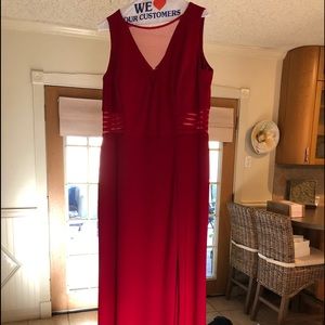 Morgan & Co. Red Maxi Dress